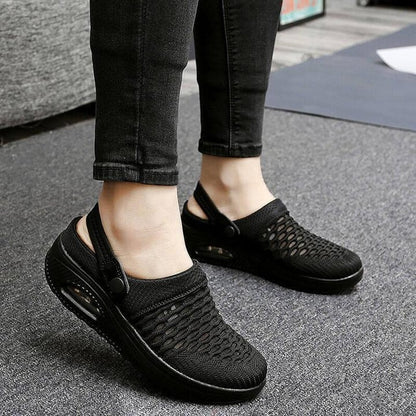 Kecha | Bequeme Slip-On Sneaker mit Strickobermaterial