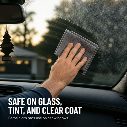 LumaClean™ — Clean Glass, Mirrors & Car Windows Streaklessly with Only Water
