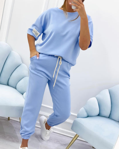 Stylish Short Sleeve Set