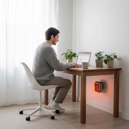 EcoHeat | Energiezuinige draagbare kachel met modern ontwerp