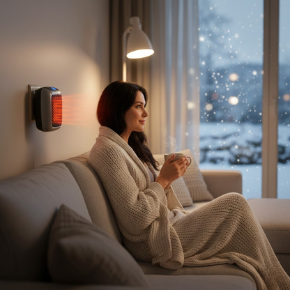 EcoHeat | Energiezuinige draagbare kachel met modern ontwerp