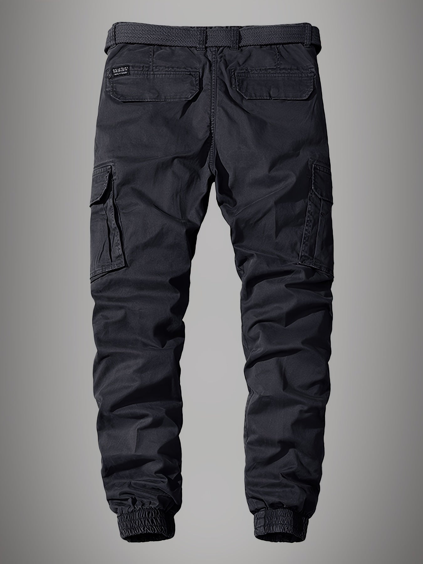 Cargohose Herren Relaxed Fit Freizeit & Alltag Bestickt