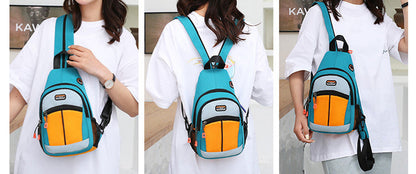 Women Sport Bags Multifunctional Backpack Shoulder With Usb Design