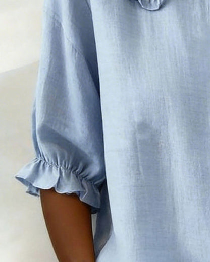 Dorothea - Lightweight Linen Shirt