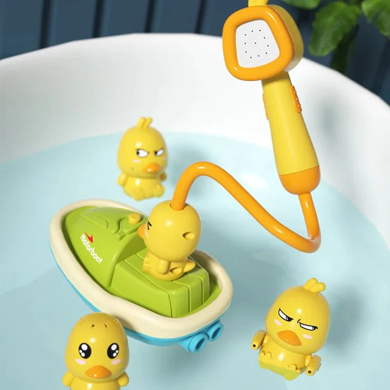 EendSpetter Badspeelgoed - Badeendjes Waterspeelgoed - Ukkenhuis
