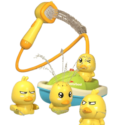 EendSpetter Badspeelgoed - Badeendjes Waterspeelgoed - Ukkenhuis