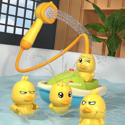 EendSpetter Badspeelgoed - Badeendjes Waterspeelgoed - Ukkenhuis