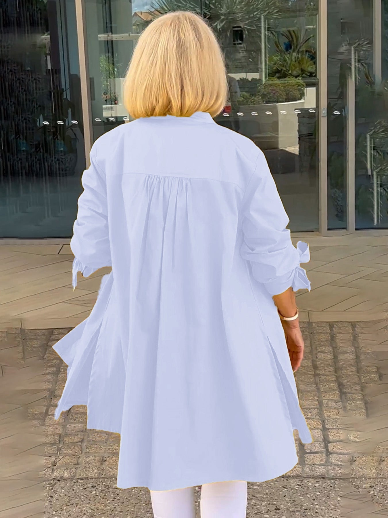 Liora™  |  Long Button-Up Shirt Jacket (Today only: Buy 1, Get 1 Free!)