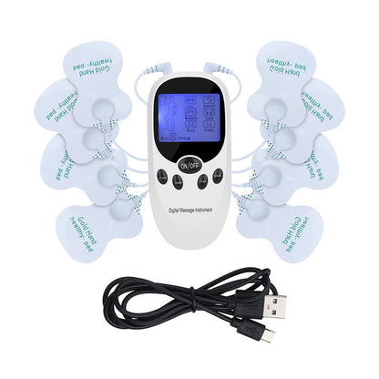 Electrical Massager Tens Machine Unit For Back Pain Therapy Muscle Stimulation