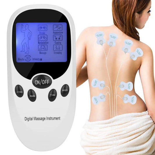Electrical Massager Tens Machine Unit For Back Pain Therapy Muscle Stimulation