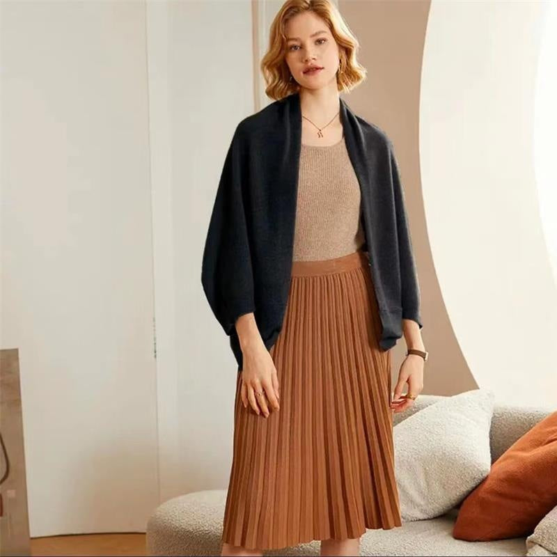 Châle élégant en maille pour femme – Accessoire de mode chaud et doux