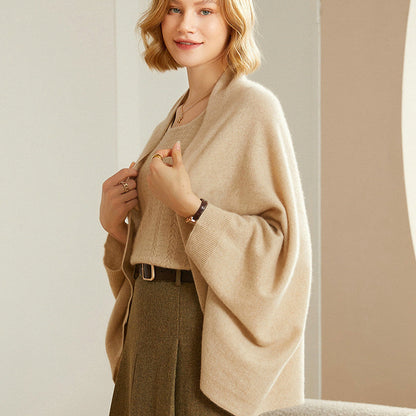 Châle élégant en maille pour femme – Accessoire de mode chaud et doux