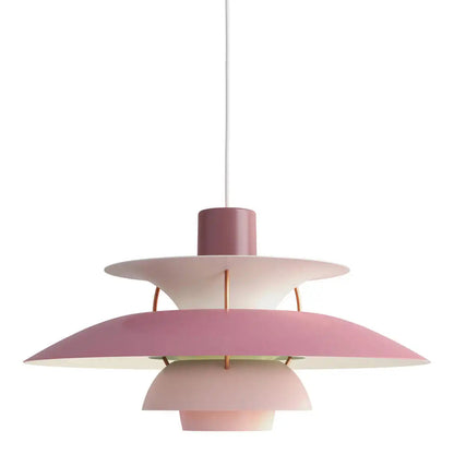Elegant hänglampa, flygande-tallriksdesign.  Modern takbelysning, dimbar LED.