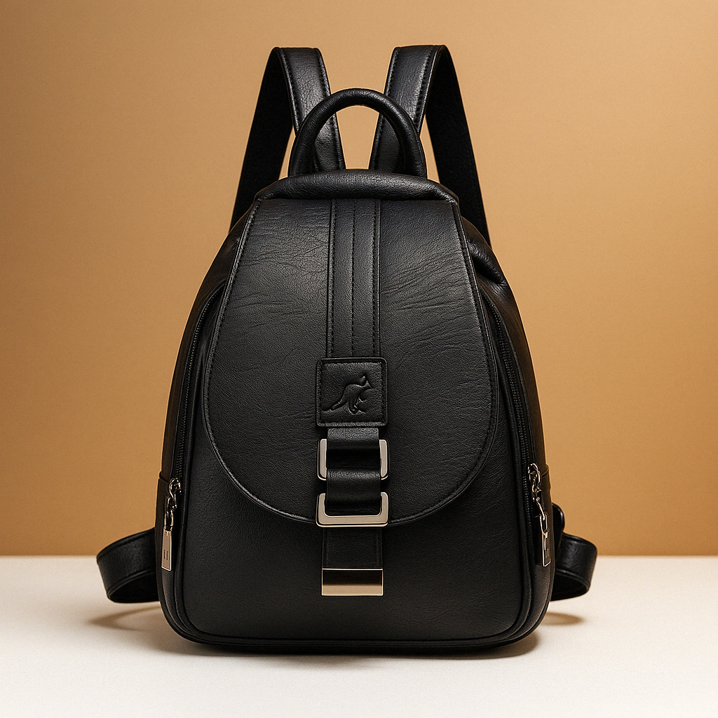 Sophie | Sac À Dos Minimaliste en PU pour Femme avec Design Élégant | Pratique et Polyvalent pour Tous les Jours 4