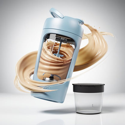 Elektrischer Protein Shaker | Selbstrührende Shaker Becher | USB Mixer Becher | Mixadel