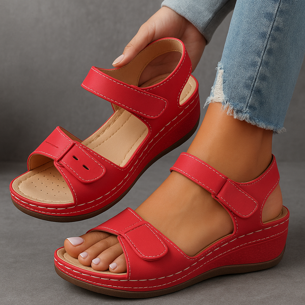 Nina | Wedge Heel Comfort Sandals - Image 7