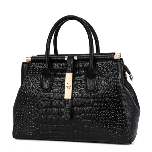 Elysian | Bolsa De Mão Em Couro Croc Premium Durável
