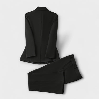 Emma – Conjunto de Chaqueta y Pantalones que realza tu elegancia y comodidad