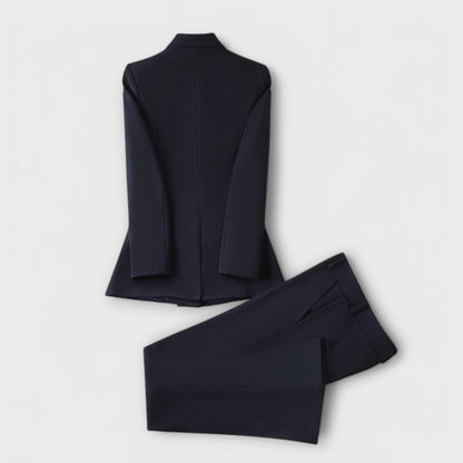 Emma – Conjunto de Chaqueta y Pantalones que realza tu elegancia y comodidad