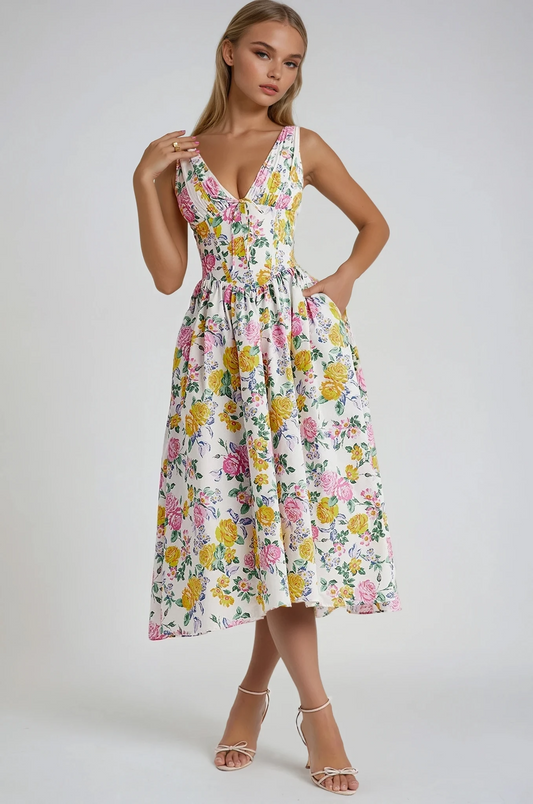 Aylin | Refined Bloom Dress
