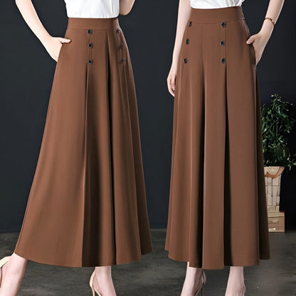 Eleganter langer, schlankerrock für einen raffinierten Look Damen