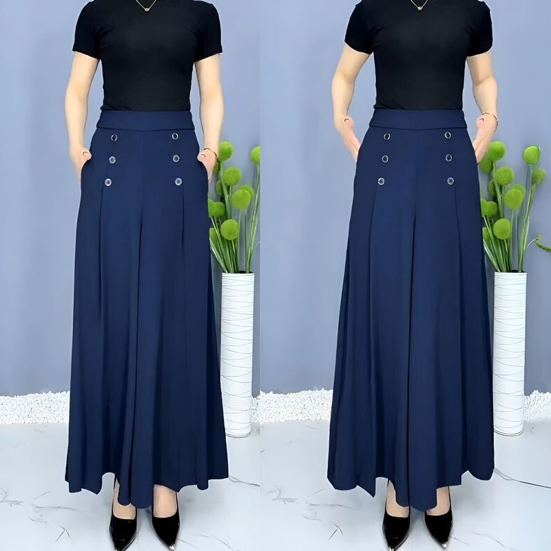 Eleganter langer, schlankerrock für einen raffinierten Look Damen