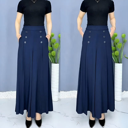Eleganter langer, schlankerrock für einen raffinierten Look Damen