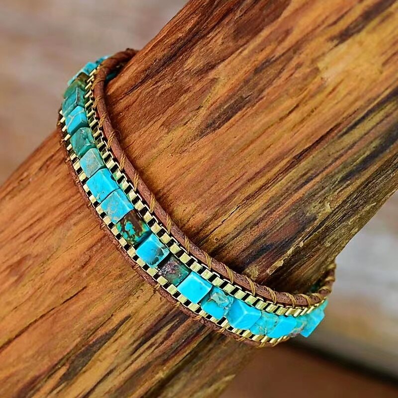 Emperor Stone Turquoise Bracelet - Cairos-Nora Luxe