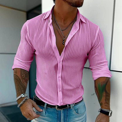 Enrico | Herren Hemd Mit Struktur Modern