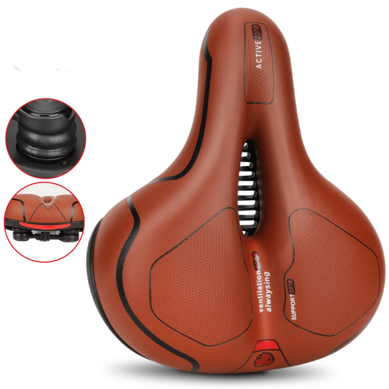 SoftRide Fietszadel | Ergonomisch & Comfortabel | Rug- en Zitbeen