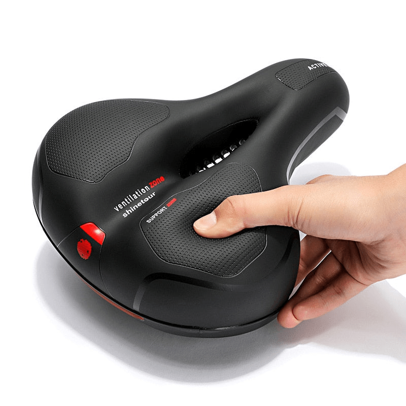 SoftRide Fietszadel | Ergonomisch & Comfortabel | Rug- en Zitbeen