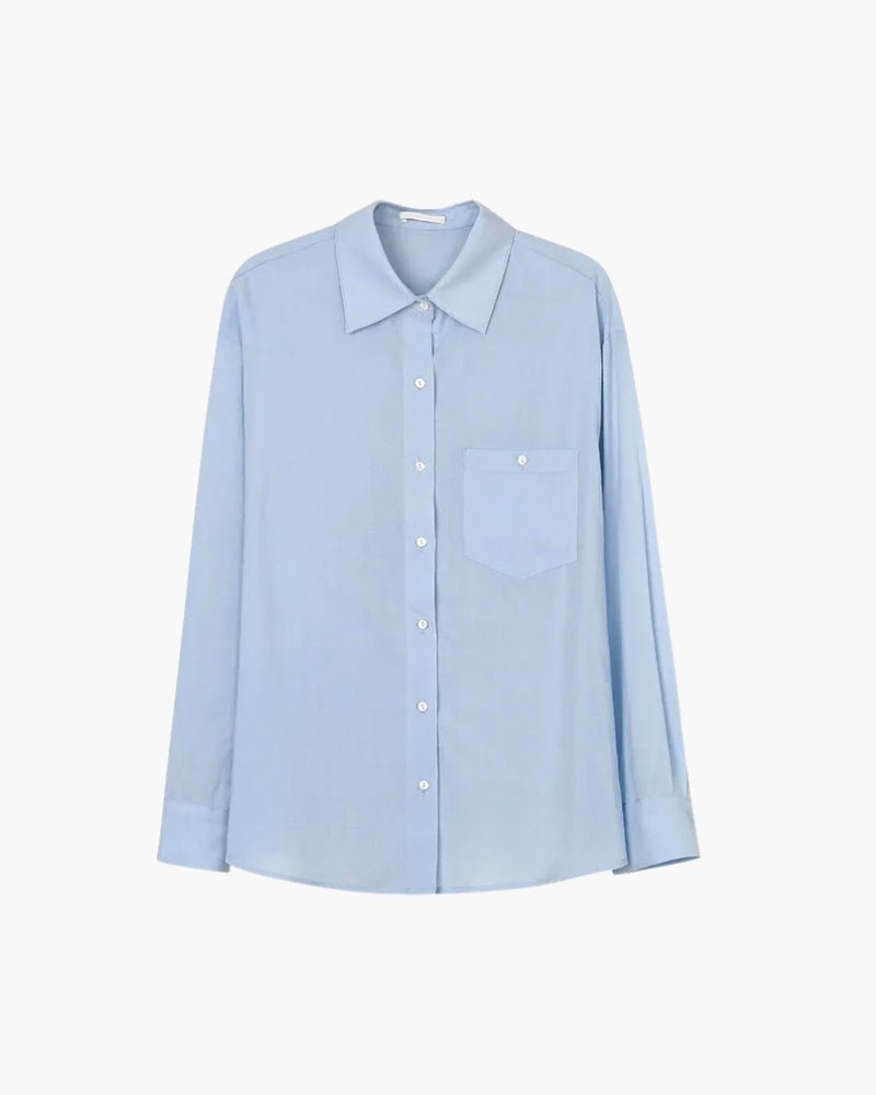 Linnen Blouse | Losse Pasvorm | Lange Mouwen