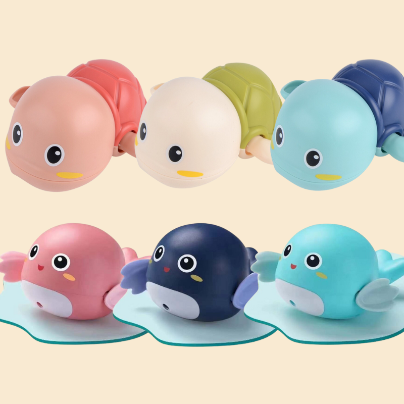 Exciting Animal Bath Toys - Splash Friends-6-Pack-Nora Luxe