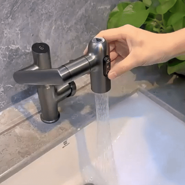 AquaTwist 360° Keukenkraan – Draaiend & Stijlvol voor Modern Wonen