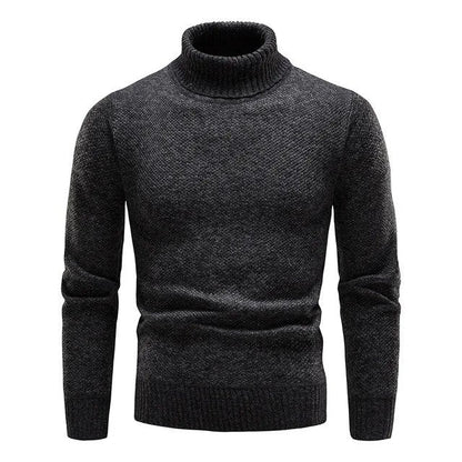 Sweter z Golfem o Regularnym Kroju dla Mężczyzn | Idealny na Jesień i Zimę