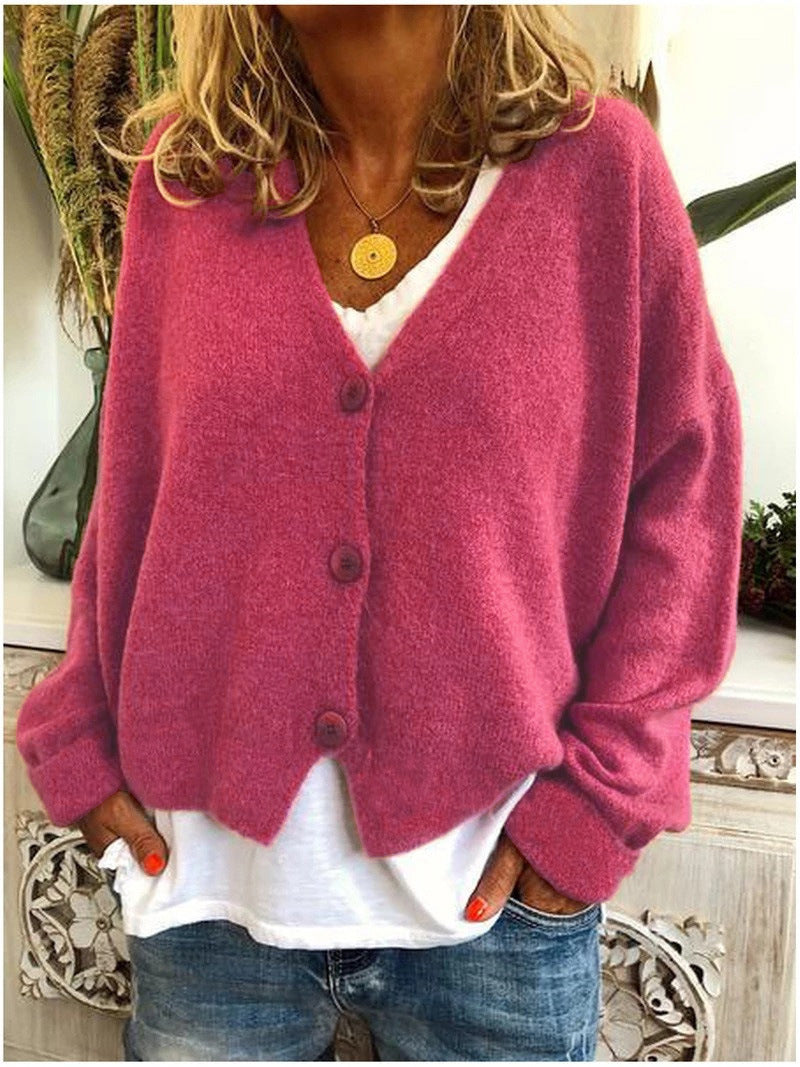 Elisa – Women’s Classic Knit Cardigan