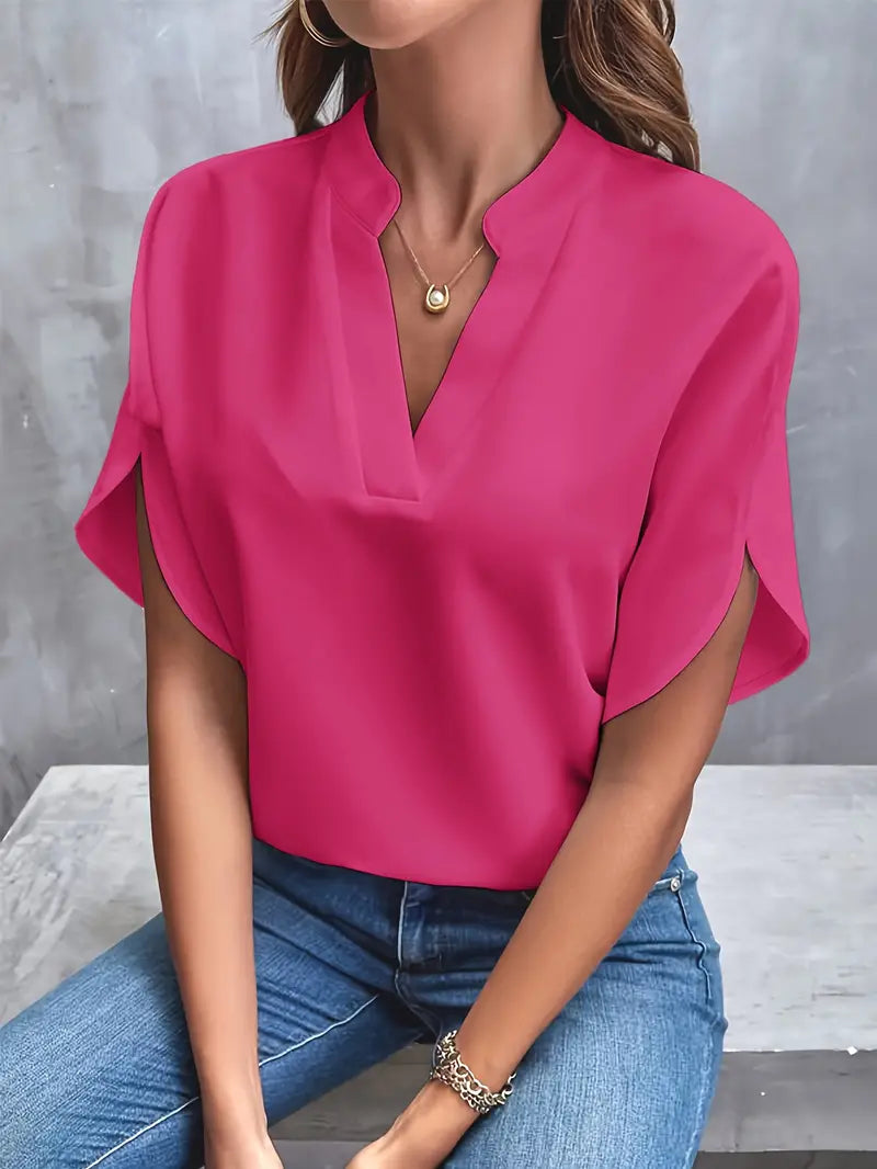 Sienna | Blouse légère et élégante à col en V