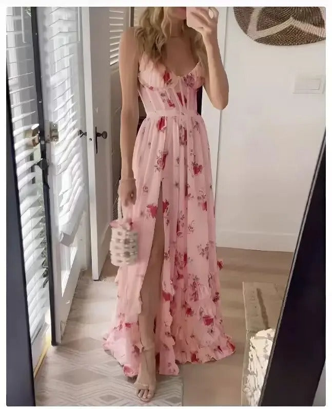 Women's Wedding Guest Floral Dress