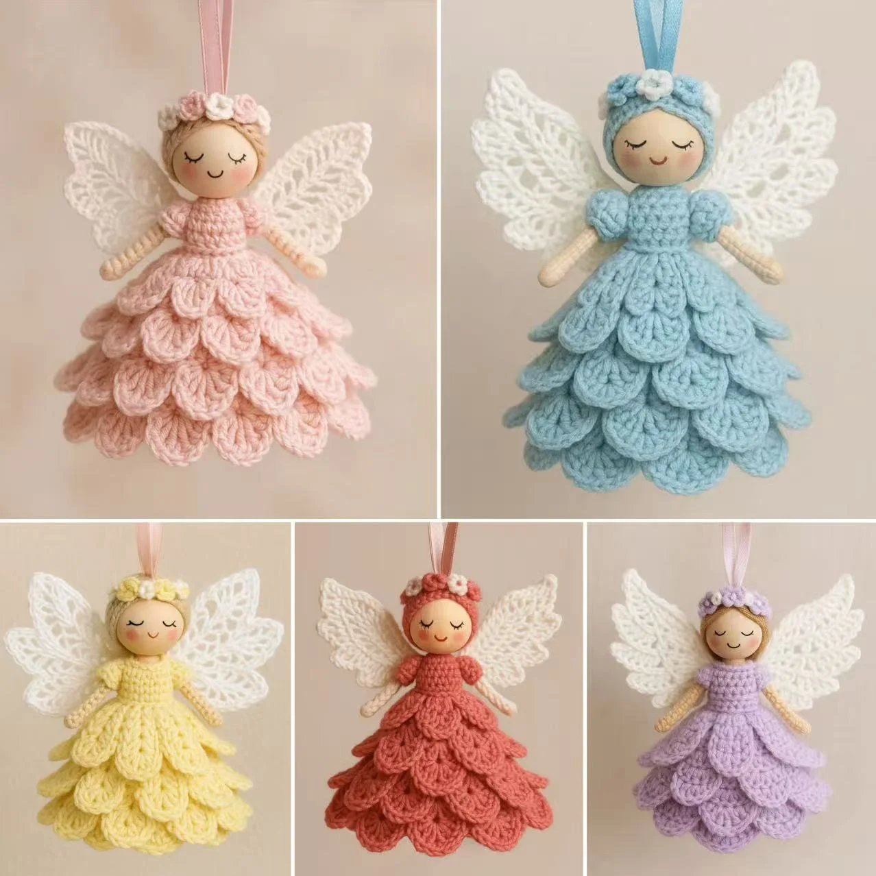 HandiCraft™ | DIY Crochet Angel Kit – Create Something Meaningful | 1+1 FREE