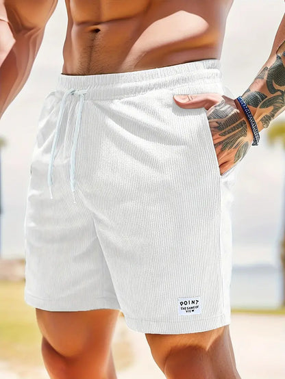 Corvin | Casual Swimwear for Men Lightweight Elasticated Waist Swim Shorts | Swimsuits