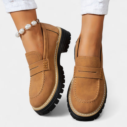 Michaela – Mocasines con suela gruesa