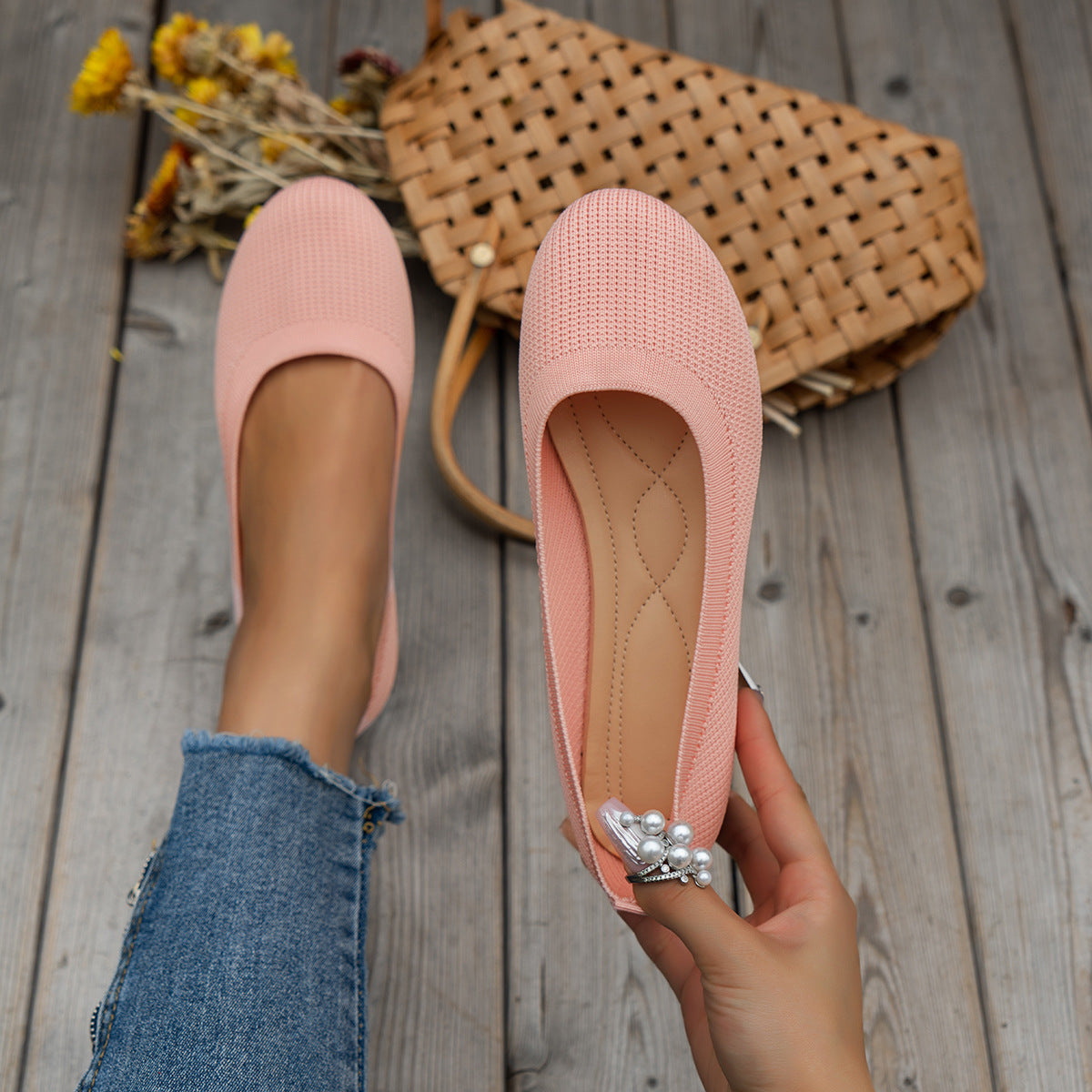 Mia | Orthopaedic Ballerina Flats with Comfort Sole