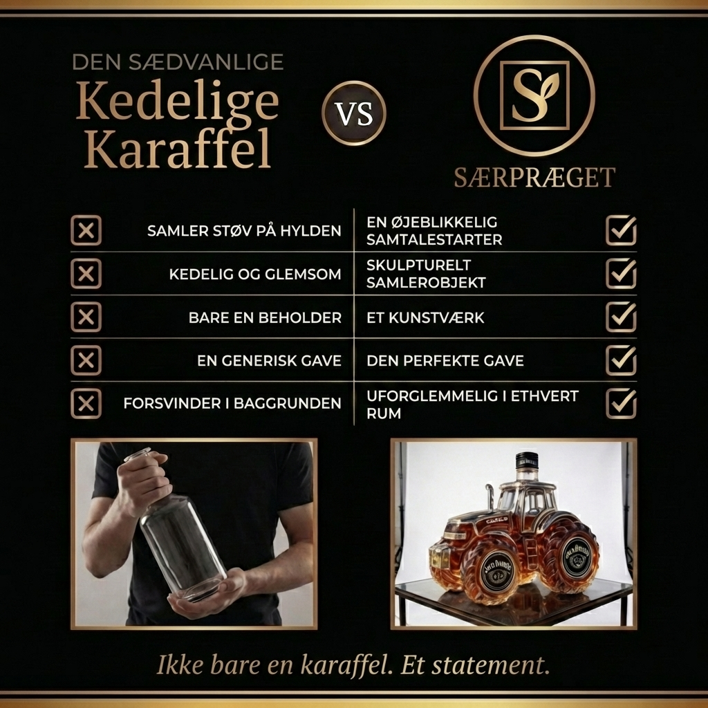 Whiskykarafel - Lastbiludgave