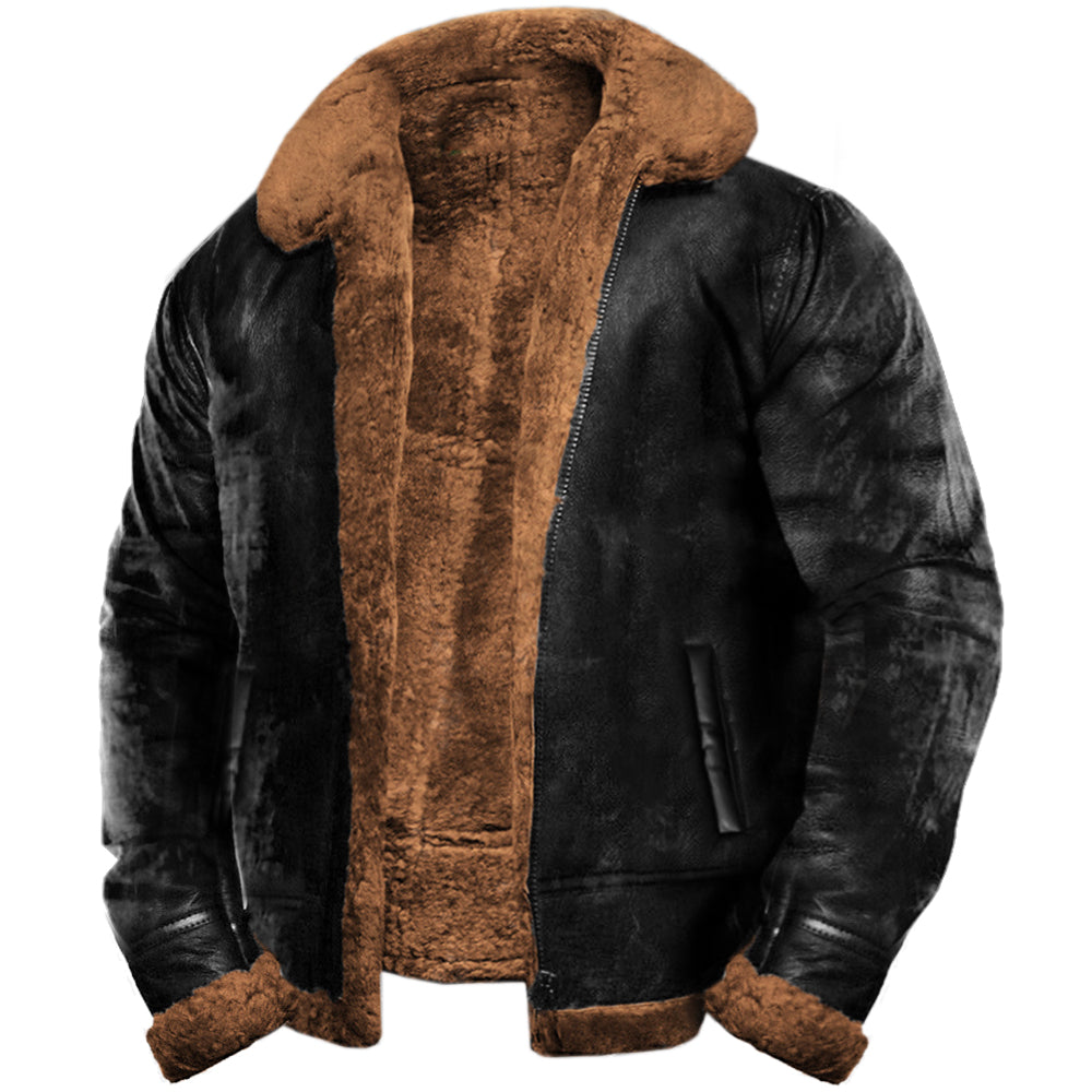 Max | Vintage Skinnjakke for Menn