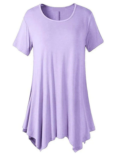 Loose Fit Damen T-Shirt mit kurzen Ärmeln – Taryn