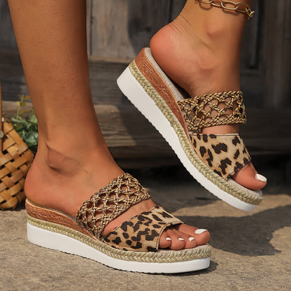 Women's Woven Wedge Sandals