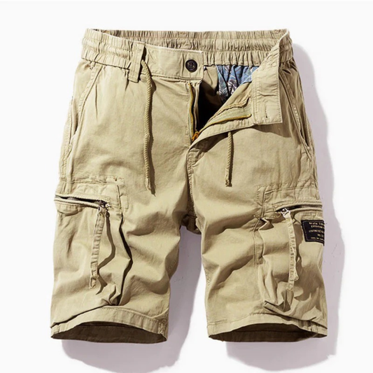 Fabian | Herren Cargo Shorts Mit Kordelzug Und Taschen Für Sommer