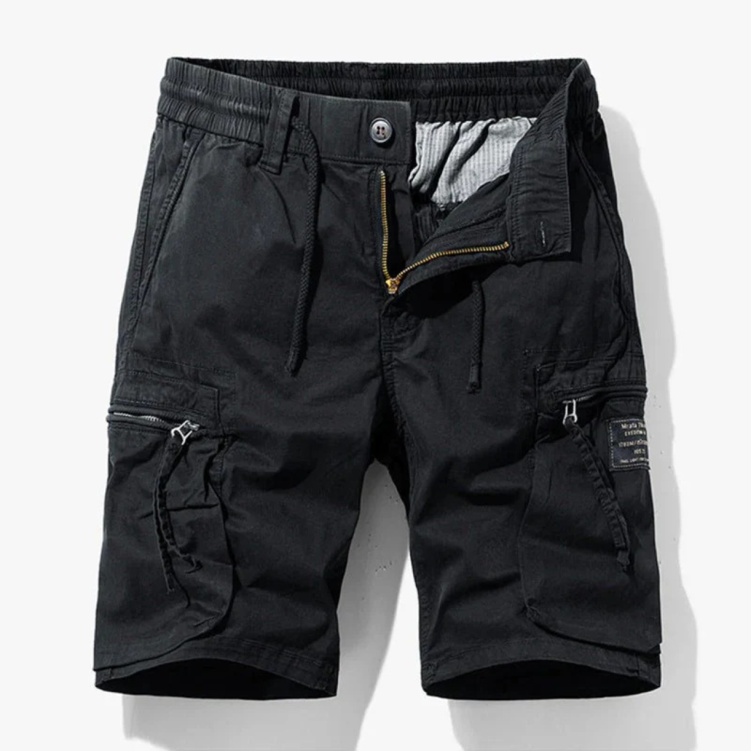 Fabian | Herren Cargo Shorts Mit Kordelzug Und Taschen Für Sommer