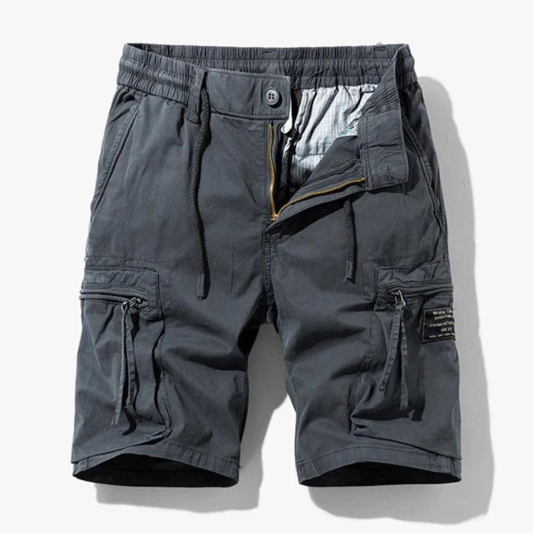 Fabian | Herren Cargo Shorts Mit Kordelzug Und Taschen Für Sommer