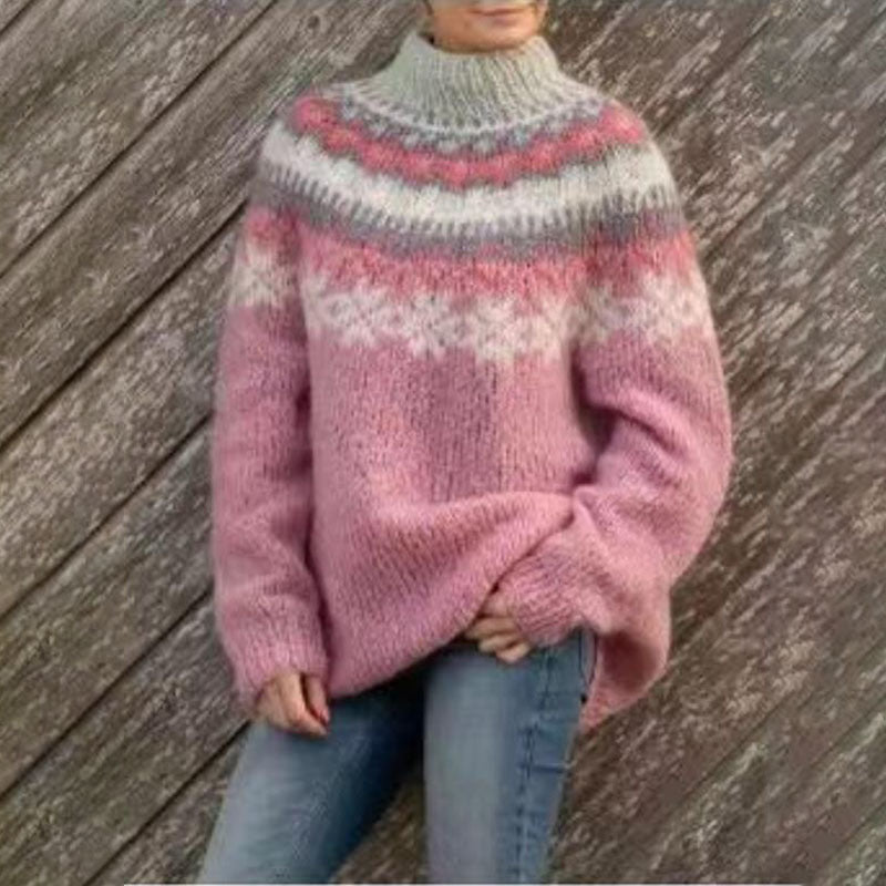 Dana | Women Winter Nordic Pattern sweater